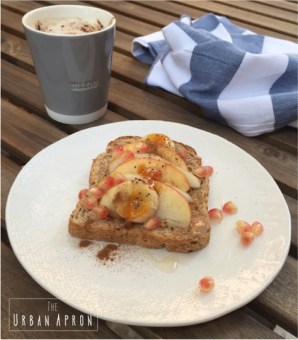 TUA toast alond spread